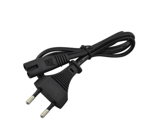 2 PIN Power Cable-Power Cable-GENERIC-Computer Accessories, COMPUTERS, OTHER, PC Cables-الدباح-El Dabbah