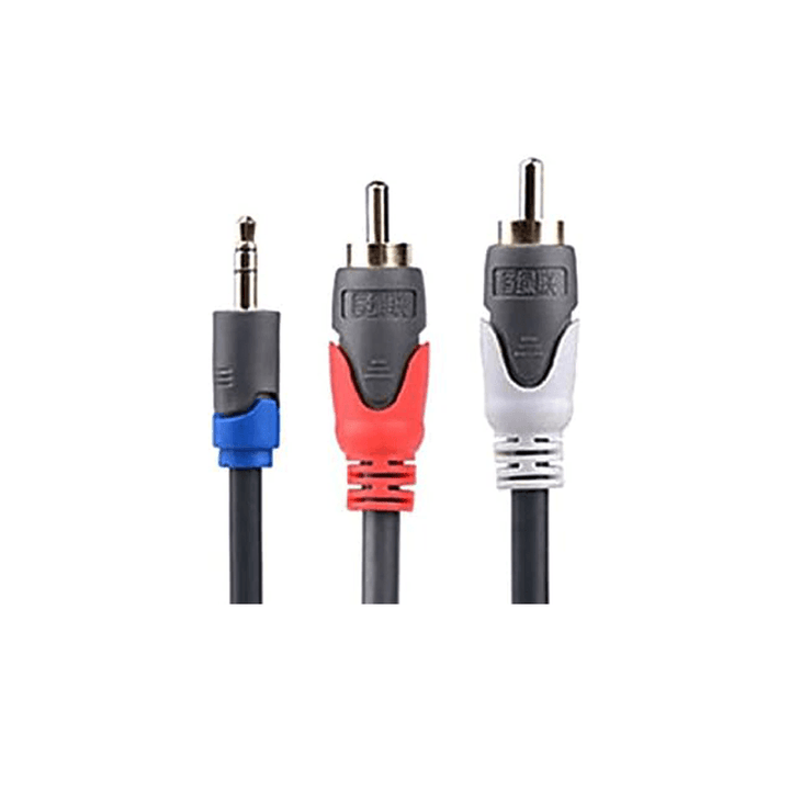 2B (CV204) - RCA Socket DC2 To Audio Pc Cable high quality - 3M-Sound Cables-2B-Computer Accessories, COMPUTERS, PC Cables, Sound Cables-الدباح-El Dabbah