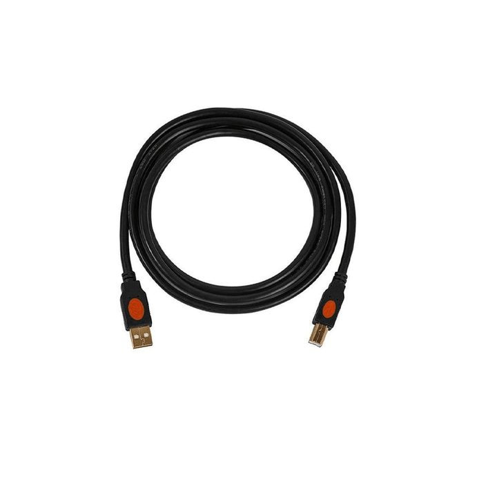 2B (DC017) - Cable USB Printer M/M - 3M-Printer Cable-2B-Computer Accessories, COMPUTERS, PC Cables, Printer Cable-الدباح-El Dabbah