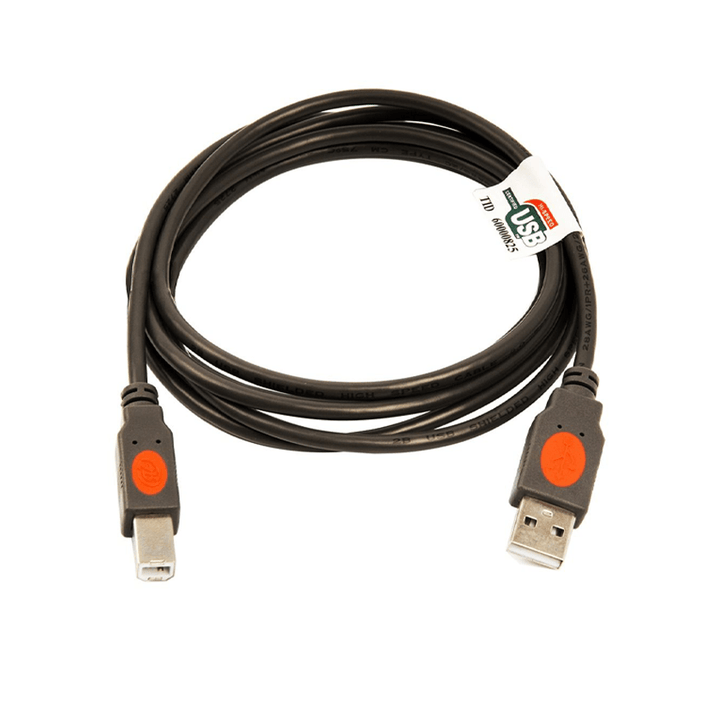 2B (DC117) - USB 2.0 Printing Cable A/B - 1.8M - Gray-Printer Cable-2B-Computer Accessories, COMPUTERS, PC Cables, Printer Cable-الدباح-El Dabbah