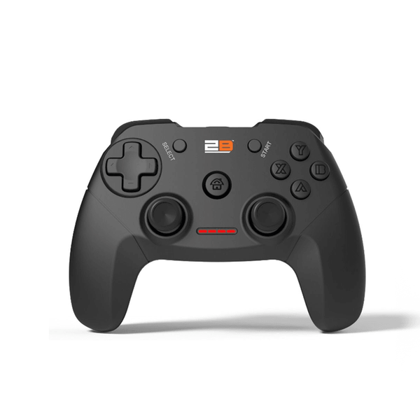 2B (GP076) Wireless Single Gamepad Turbo Dual Vibration 3 in one (PC- PS3) - Black Shell-Controller-2B-Computer Accessories, COMPUTERS, Gamepad-الدباح-El Dabbah