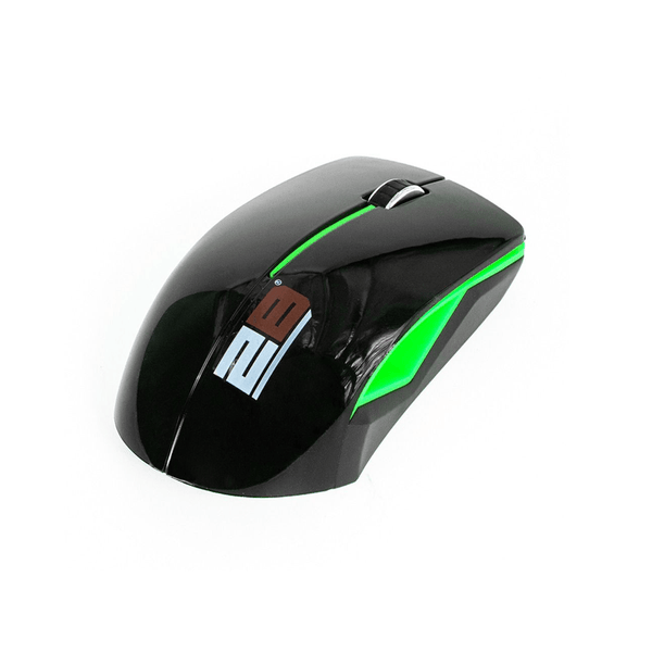 2B (MO33N) 2.4G Wireless Mouse - Green With Black Cover-Wireless Mouse-2B-Computer Accessories, COMPUTERS, Wireless Mouse-الدباح-El Dabbah