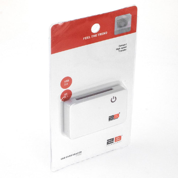 2B (CR003) - USB 2.0 - Card Reader All in one 480 Mbps