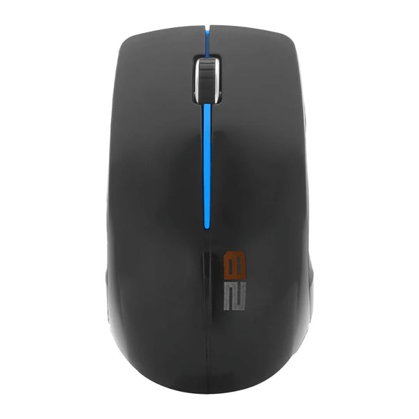 2B (MO33B) 2.4G Wireless Mouse - Blue With Black Cover-eldabbah-الدباح