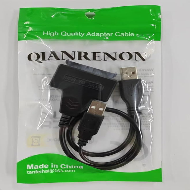 Brand: GENERIC

Type: Converter

Usage/Application: Converts from SATA/IDE to USB2

Compatible Devices: Laptop, Desktop, SSD, HDD
الدباح-eldabbah