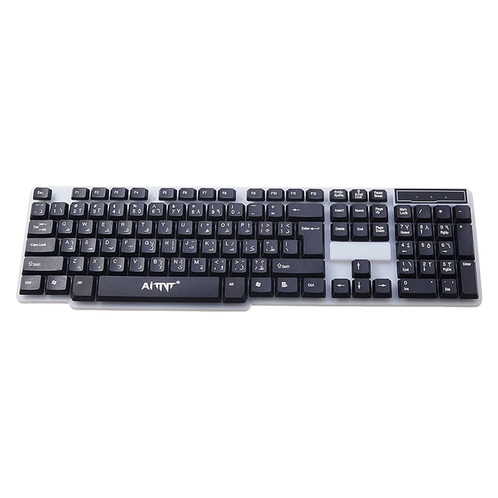 Aitnt X200 Gaming Combo KeyBoard and Mouse-Combo KeyBoard and Mouse-Aitnt-Computer Accessories, COMPUTERS, Keyboard, Wireless Mouse-الدباح-El Dabbah