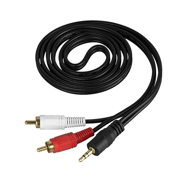 Audio Cable 1.5M  2X1-Sound Cables-GENERIC-Computer Accessories, COMPUTERS, PC Cables, Sound Cables-الدباح-El Dabbah