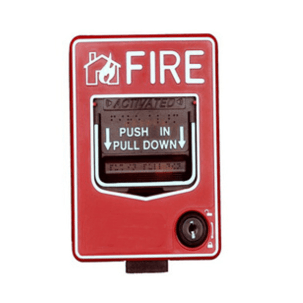 CONVOY HC102 Conventional Fire Alarm Call Point Pull Down type-Fire Alarm-Convoy-Conventional, Fire Alarm, SMART SYSTEMS-الدباح-El Dabbah