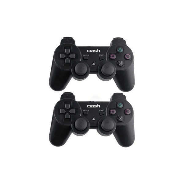 CRASH Power Turbo Double Wireless Gamepad-Controller-Crash-Computer Accessories, COMPUTERS, Gamepad-الدباح-El Dabbah