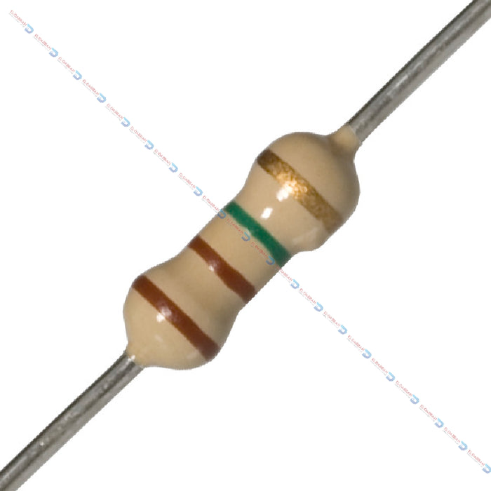 Carbon Resistor 0.25W 100R 100 Ohm