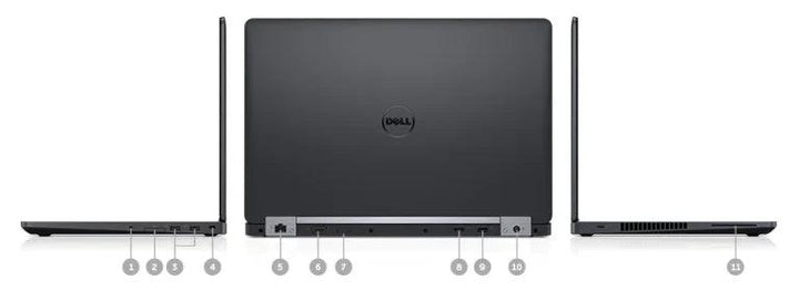 DELL 5570 Core™ i5 (Gen-6) 8GB DDR4 Laptop 256 GB M2 (USED)-eldabbah-الدباح