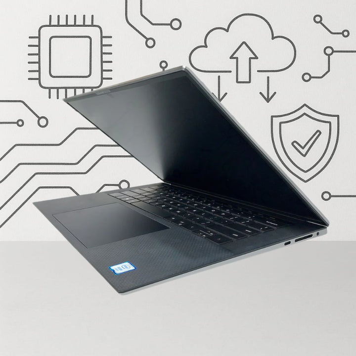 DELL Precision 5550 Laptop  (core i7-Gen10 -32GB DDR4-M2 512) vga 4G Nvidia Quadro (USED)-eldabbah-الدباح