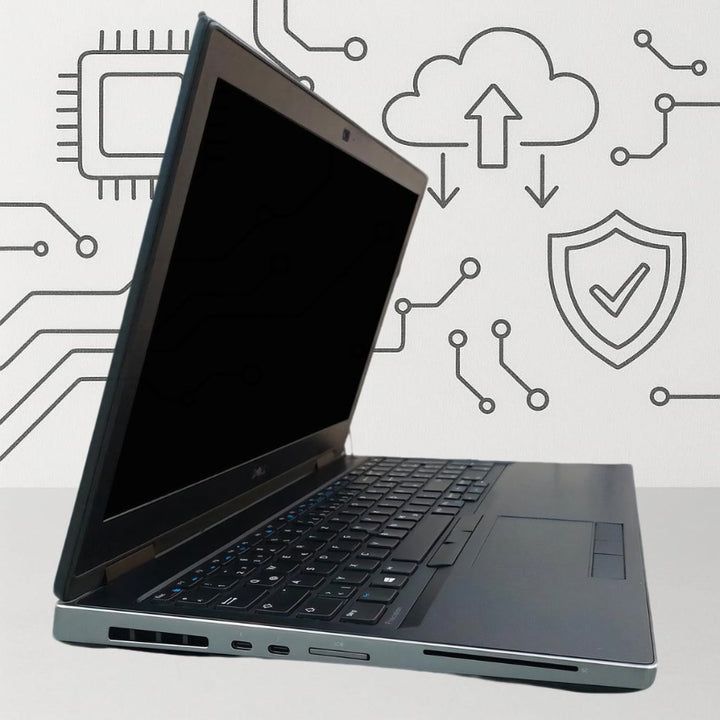 DELL Precision 7530 Laptop (i7-G8 -16G-M2 512G) vga 4G nivida Laptop (USED)-eldabbah-الدباح