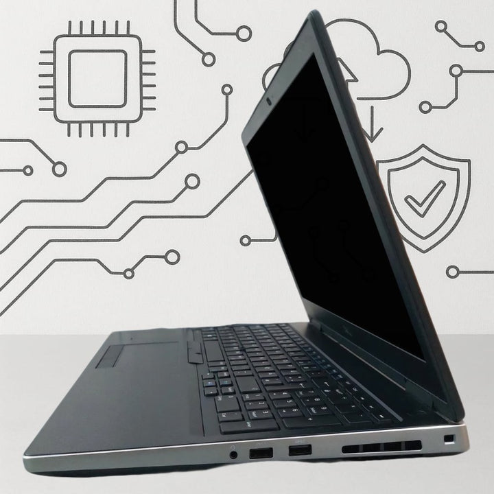 DELL Precision 7530 Laptop (i7-G8 -16G-M2 512G) vga 4G nivida Laptop (USED)-eldabbah-الدباح