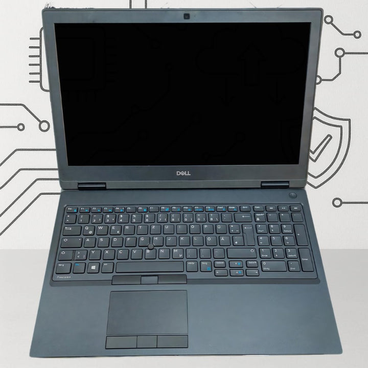 DELL Precision 7530 Laptop (i7-G8 -16G-M2 512G) vga 4G nivida Laptop (USED)-eldabbah-الدباح
