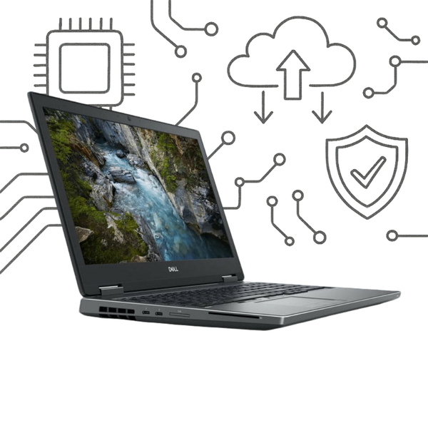 DELL Precision 7540 Laptop i7-G9-16G-M2512-M.2 - eldabbah-الدباح