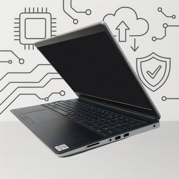 DELL Precision 7550 Laptop (Core i7-Gen10 - 16GB DDR4 - 512GBSSD) vga 4G Nvidia(USED)-eldabbah-الدباح