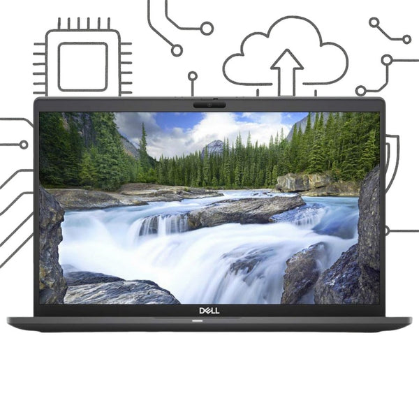 Dell Latitude 7410 Laptop - Intel Core i5-Gen10-16GB DDR4 - Hard 256 M2 (USED)-14 inch - eldabbah-الدباح