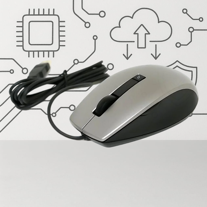 Dell Moczul Wired Mouse USB (Original Used)-eldabbah-الدباح
