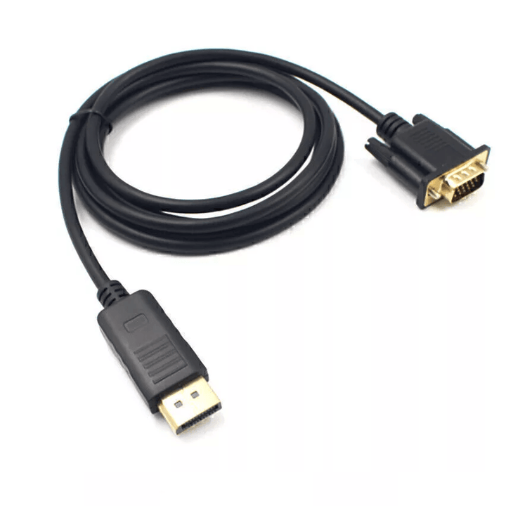 Display to VGA Cable 1.5M-Converter-GENERIC-Computer Solutions, COMPUTERS, Converters & Connectors-الدباح-El Dabbah