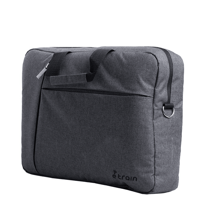 E-train (BG11A) Laptop Messenger Shoulder Bag up to 15.6 - Gray-Laptop Bag-E-train-Bags AND Cases, COMPUTER, COMPUTERS, Laptop-الدباح-El Dabbah