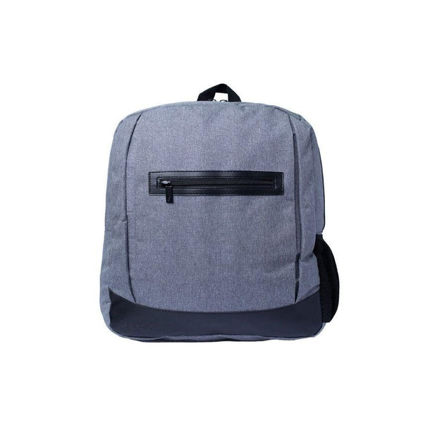 E-train (BG91A) Laptop Backpack Fits Up to 15.6  - Gray-الدباح