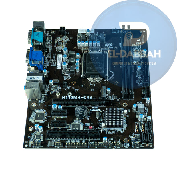 Motherboard إستيراد ECS H110M4-C43
