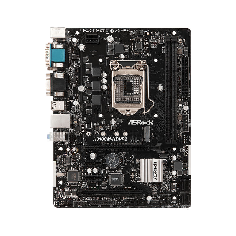 اللوحة الأم ECS Elite H310CM HD معالج Intel Core i5 الجيل التاسع ( إستيراد )