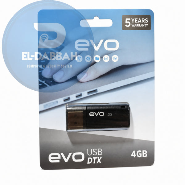 فلاشة EVO DTX سعة 4 جيجا USB 2.0 لنقل وتخزين البيانات