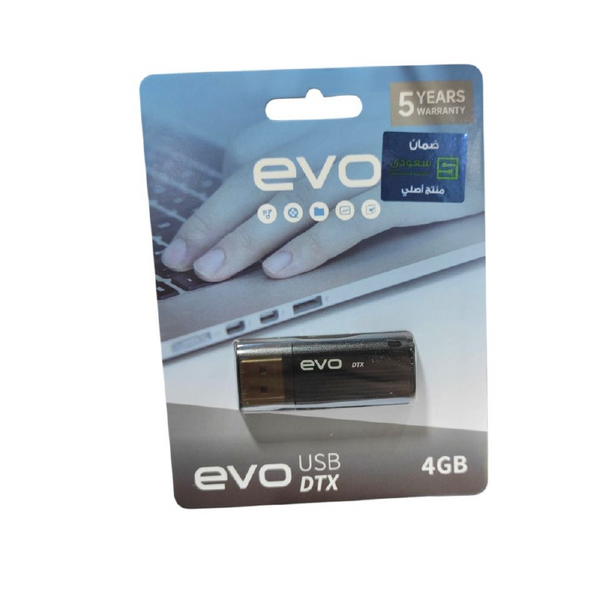 فلاشة EVO DTX سعة 4 جيجا USB 2.0 لنقل وتخزين البيانات