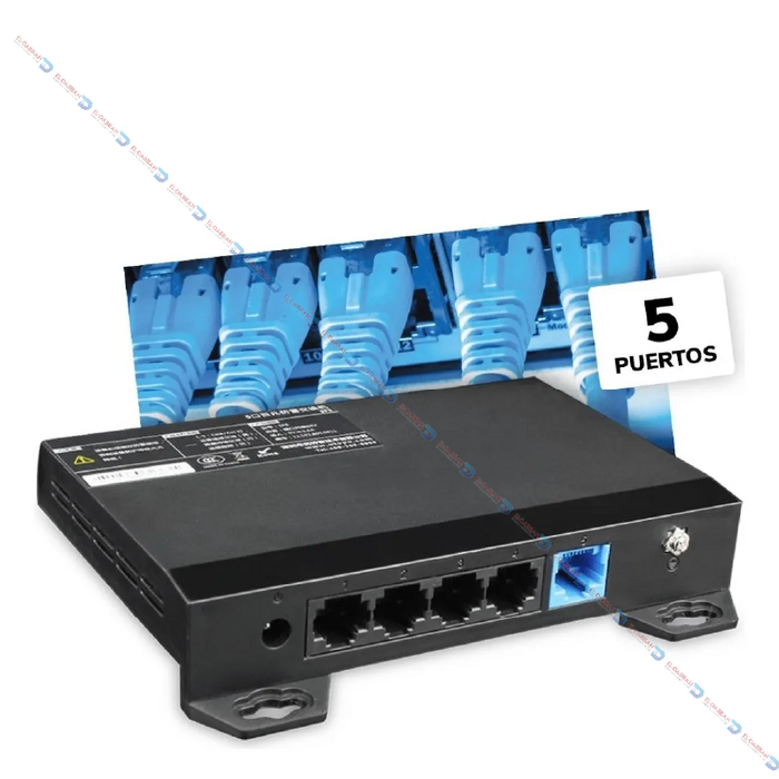 Eco Tech CV-SW5D-PL 5-PORT Switch