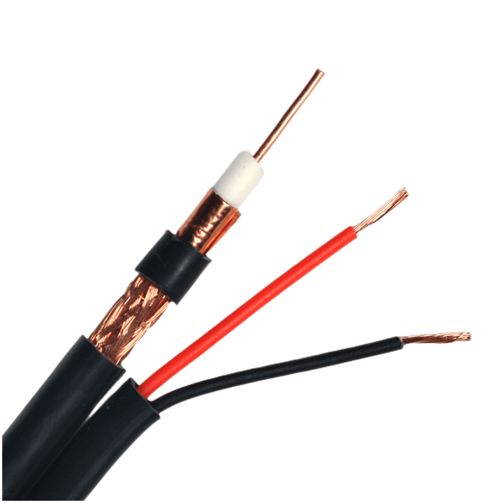 Electrotech Coaxial Cable Shilled RG58 100M 2طرف-Coaxial Cables-Electrotech-Coaxial Cables, SECURITY SYSTEMS-الدباح-El Dabbah