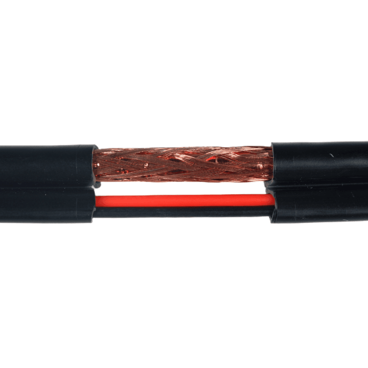 Electrotech Coaxial Cable Shilled RG58 100M 2طرف-Coaxial Cables-Electrotech-Coaxial Cables, SECURITY SYSTEMS-الدباح-El Dabbah