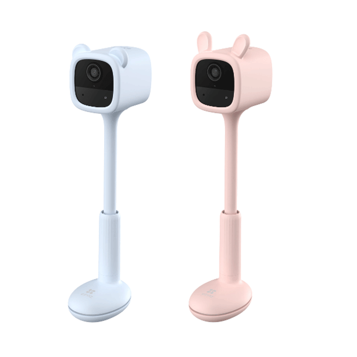 Ezviz BMI 2MP 1080P InDoor BABY CAMERA (BLUE & BINK)With Rechargeable Battery-WIFI STANDALONE CAMERA-Ezviz-SECURITY SYSTEMS, STAND ALONE, SURVEILLANCE CAMERAS-الدباح-El Dabbah