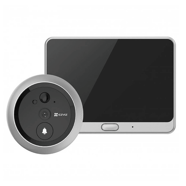 Ezviz DP2C 2MP 1080P Rechargable Battery Video Door Viewer Peephole Camera Intercome-WIFI STANDALONE CAMERA-Ezviz-SECURITY SYSTEMS, STAND ALONE, SURVEILLANCE CAMERAS-الدباح-El Dabbah