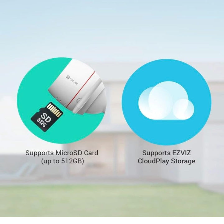 كاميرا واي فاي ذكية Ezviz موديل CS-H8C PRO متوفرة لدى الدباح ستور