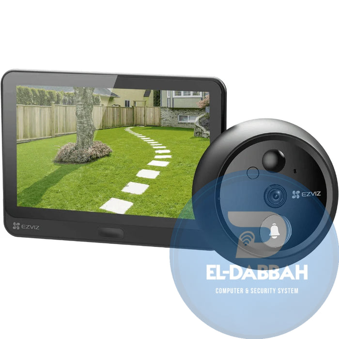EZVIZ HP4 2MP 1080p Wire-Free Peephole Doorbell