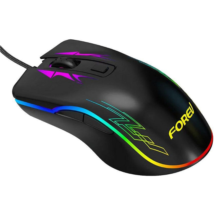 Forev FV-509 Wired RGB Gaming Mouse-eldabbah-الدباح