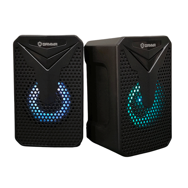 GAMMA GT-314 RGB USB Speaker-USB Speaker-GAMMA-Computer Accessories, COMPUTERS, Sound Systems-الدباح-El Dabbah