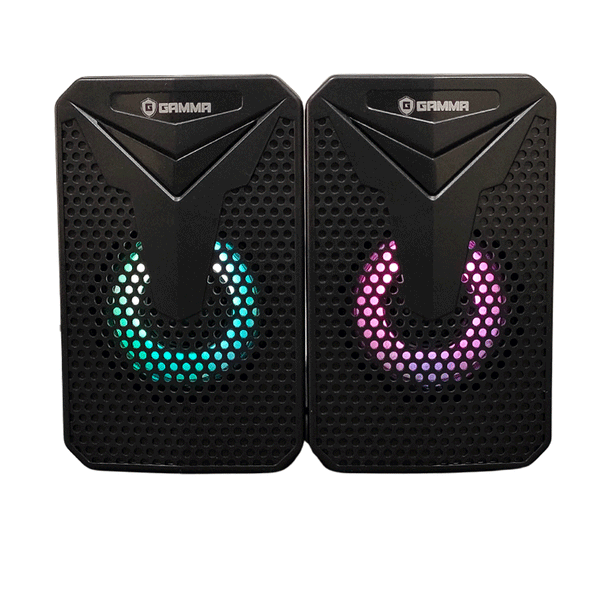 GAMMA GT-314 RGB USB Speaker-USB Speaker-GAMMA-Computer Accessories, COMPUTERS, Sound Systems-الدباح-El Dabbah