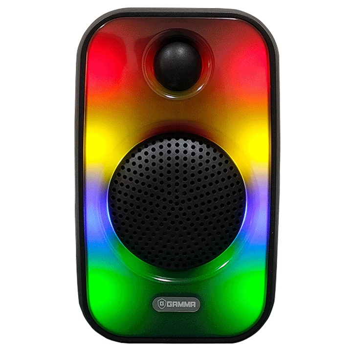 GAMMA GT-611 RGB - BT - FM - Bluetooth Speaker-USB Speaker-GAMMA-Computer Accessories, COMPUTERS, Sound Systems-الدباح-El Dabbah