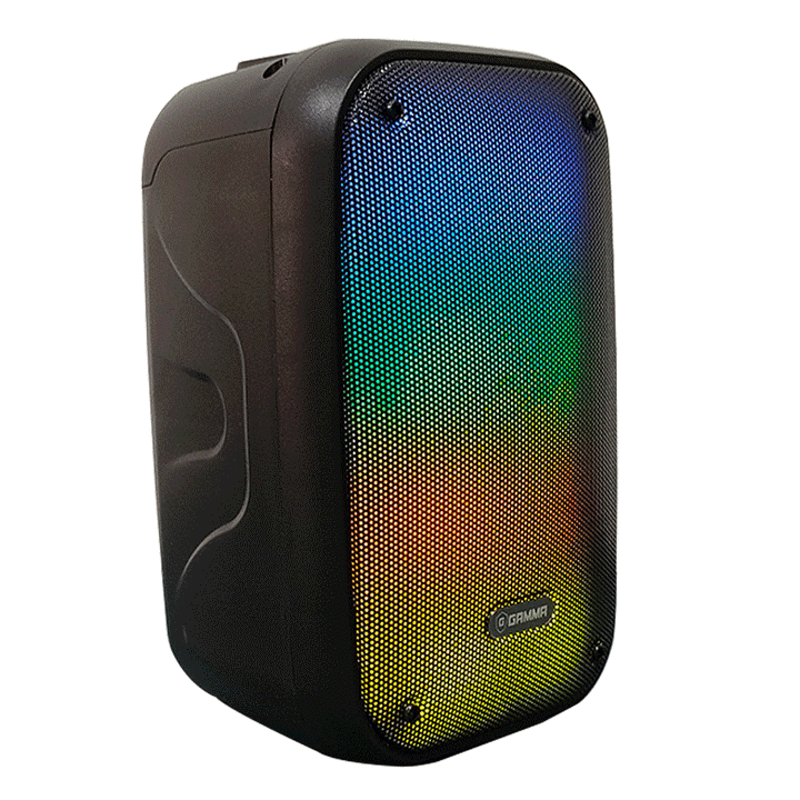 GAMMA GT-612 RGB - BT - FM - Bluetooth Speaker-USB Speaker-GAMMA-Computer Accessories, COMPUTERS, Sound Systems-الدباح-El Dabbah