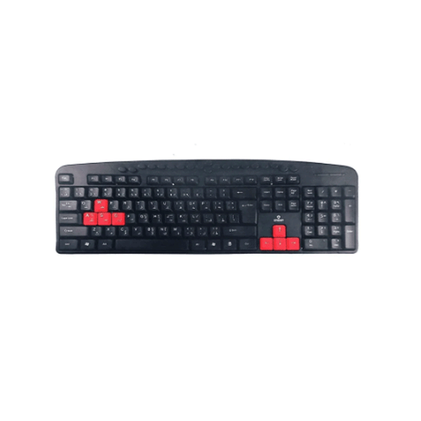 GAMMA K12 Multimedia Keyboard-Keyboard-GAMMA-Computer Accessories, COMPUTERS, Keyboard-الدباح-El Dabbah