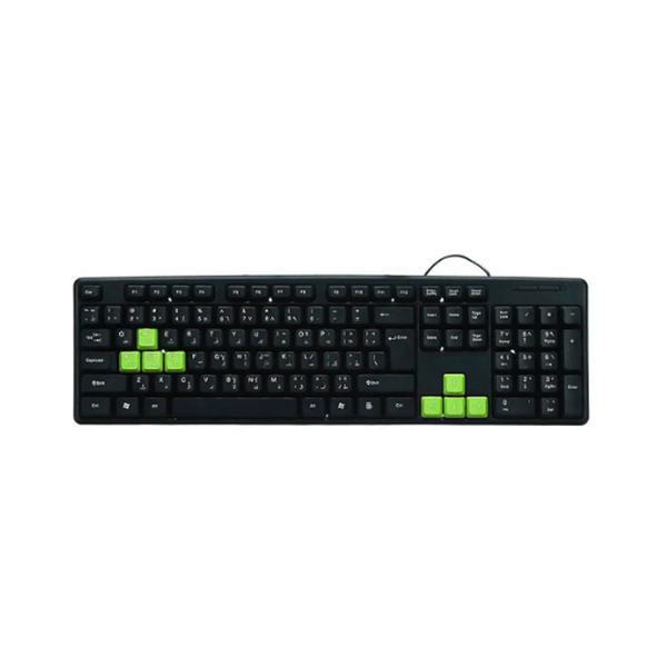 GAMMA K15 NORMAL KEYBOARD-Keyboard-GAMMA-Computer Accessories, COMPUTERS, Keyboard-الدباح-El Dabbah