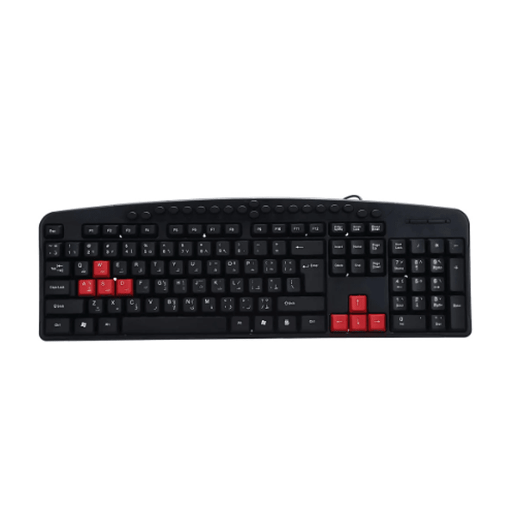 GAMMA K16 MULTIMEDIA KEYBOARD-Keyboard-GAMMA-Computer Accessories, COMPUTERS, Keyboard-الدباح-El Dabbah