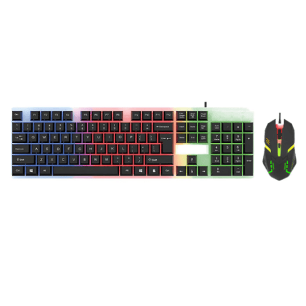 GAMMA K511 RGB GAMING COMBO KEYBOARD AND MOUSE-Combo KeyBoard and Mouse-GAMMA-Computer Accessories, COMPUTERS, Keyboard, Mouse-الدباح-El Dabbah