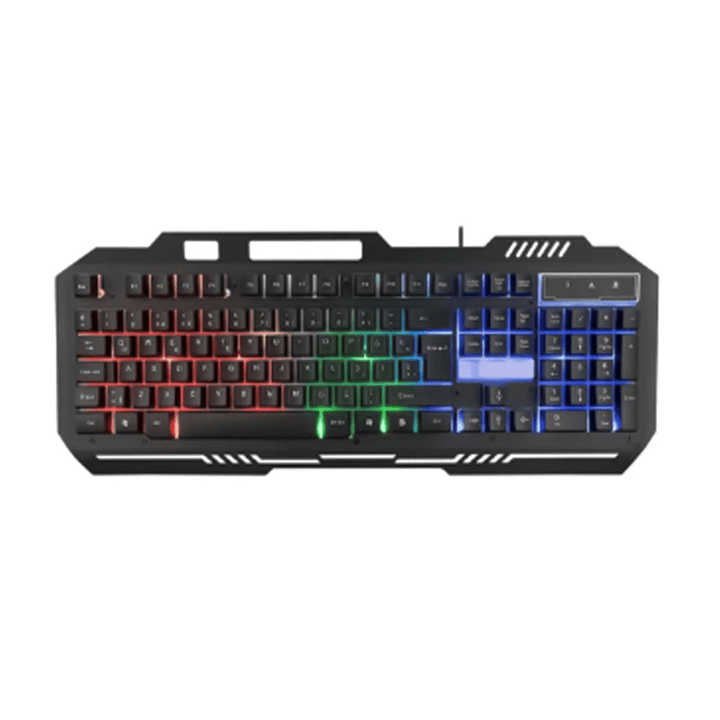 GAMMA K512 RGB GAMING KEYBORD METAL-Gaming Keyboard-GAMMA-Computer Accessories, COMPUTERS, Keyboard-الدباح-El Dabbah