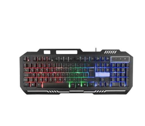 GAMMA K513 RGB GAMING COMBO KEYBOARD AND MOUSE METAL-Combo KeyBoard and Mouse-GAMMA-Computer Accessories, COMPUTERS, Keyboard, Wireless Mouse-الدباح-El Dabbah