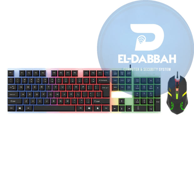GAMMA K511 RGB GAMING COMBO KEYBOARD AND MOUSE
