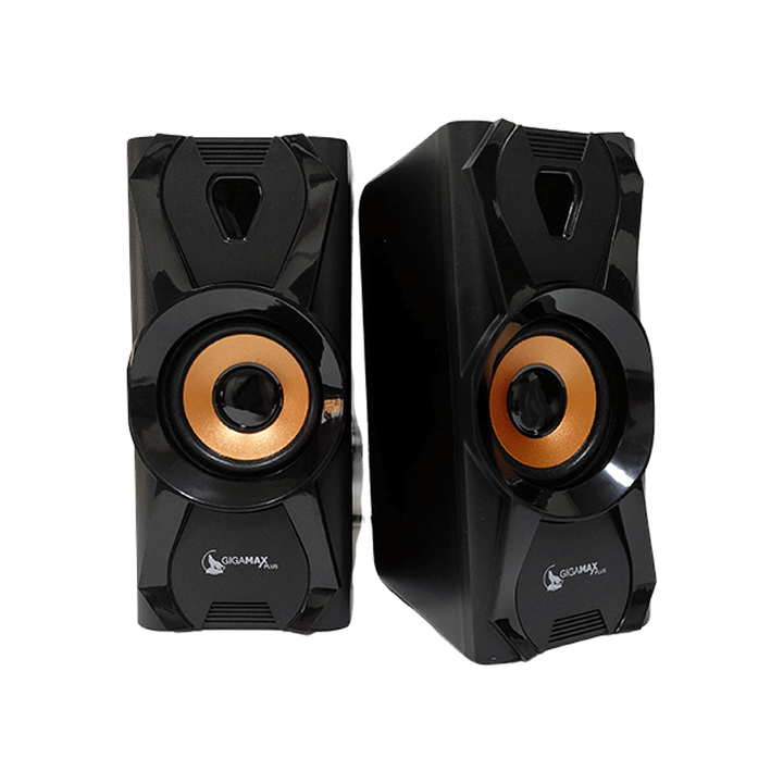 Gigamax GM.22 Speaker 2.0-USB Speaker-GIGAMAX-Computer Accessories, COMPUTERS, Sound Systems-الدباح-El Dabbah